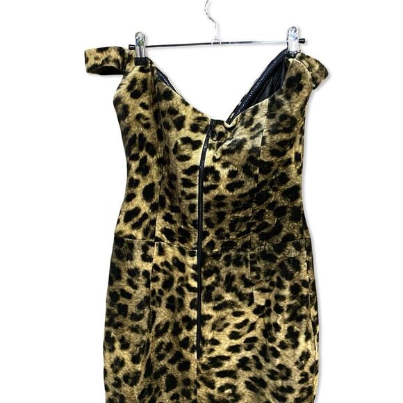 The New Arrivals by Ilkyaz Ozel Shakti Leopard gown Dress corset bustier 36 6 - Picture 5 of 12
